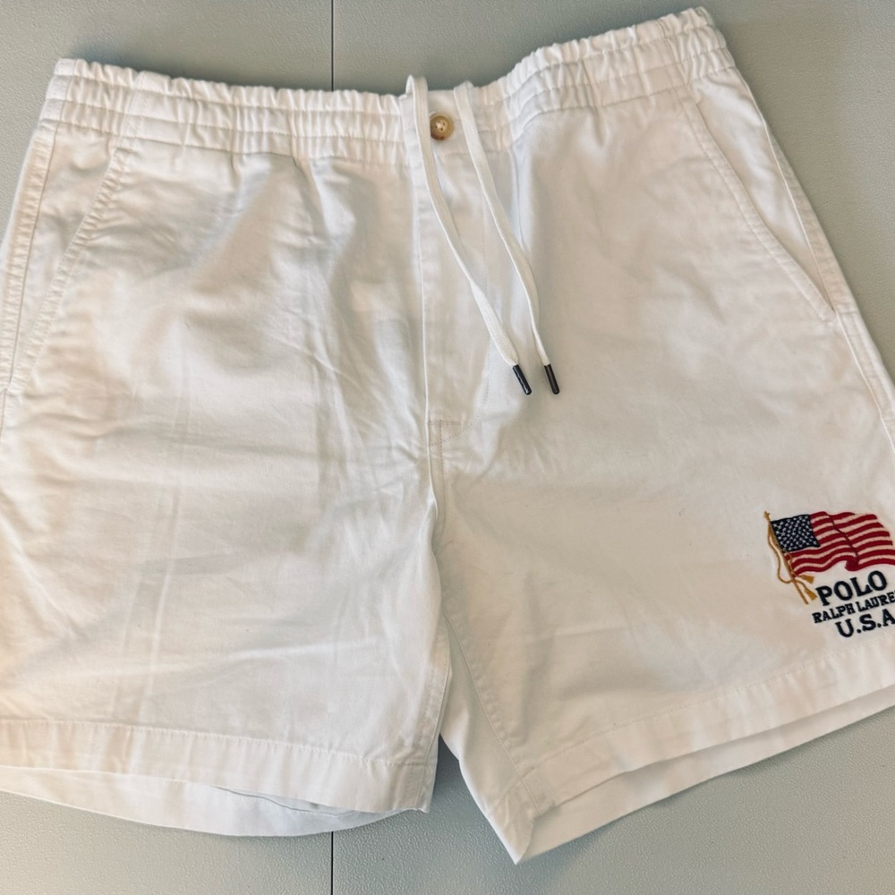 Polo by Ralph Lauren Men's White Shorts